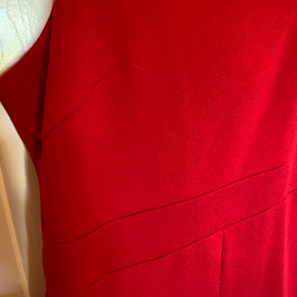 Red Tight Jumpsuit - Picture 3 of 5